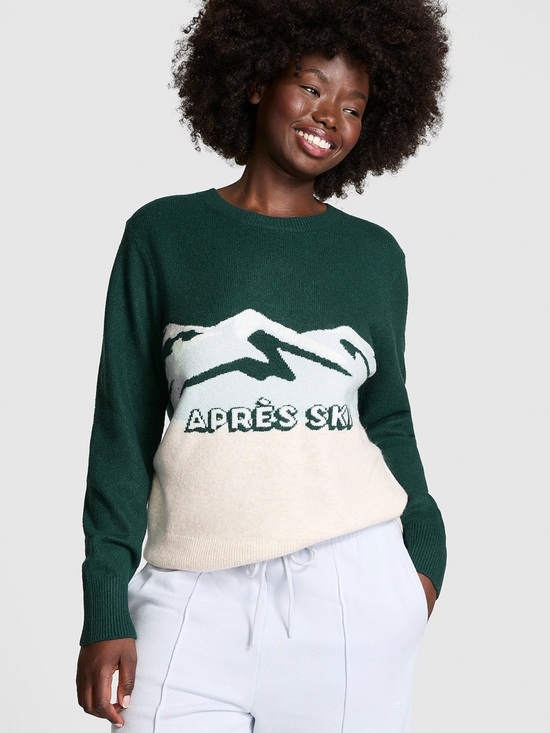 PINK Victoria's Secret Sweaters - VICTORIA SECRET PINK
COLLEGIATE KNIT
CREWNECK SWEATER